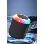 Earldom A38 6.5W RGB Işıklı Süper Bass BT 5.3 Kablosuz Hoparlör - Siyah - Görsel 2