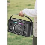 Earldom A40 20W Led Işıklı Karaoke Mikrofonlu Bluetooth Kablosuz Hoparlör - Siyah - Görsel 6