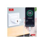 Earldom EC-156i PD 30W Type-C to Lightning 2m Hızlı Şarj Kablosu - Beyaz - Görsel 3