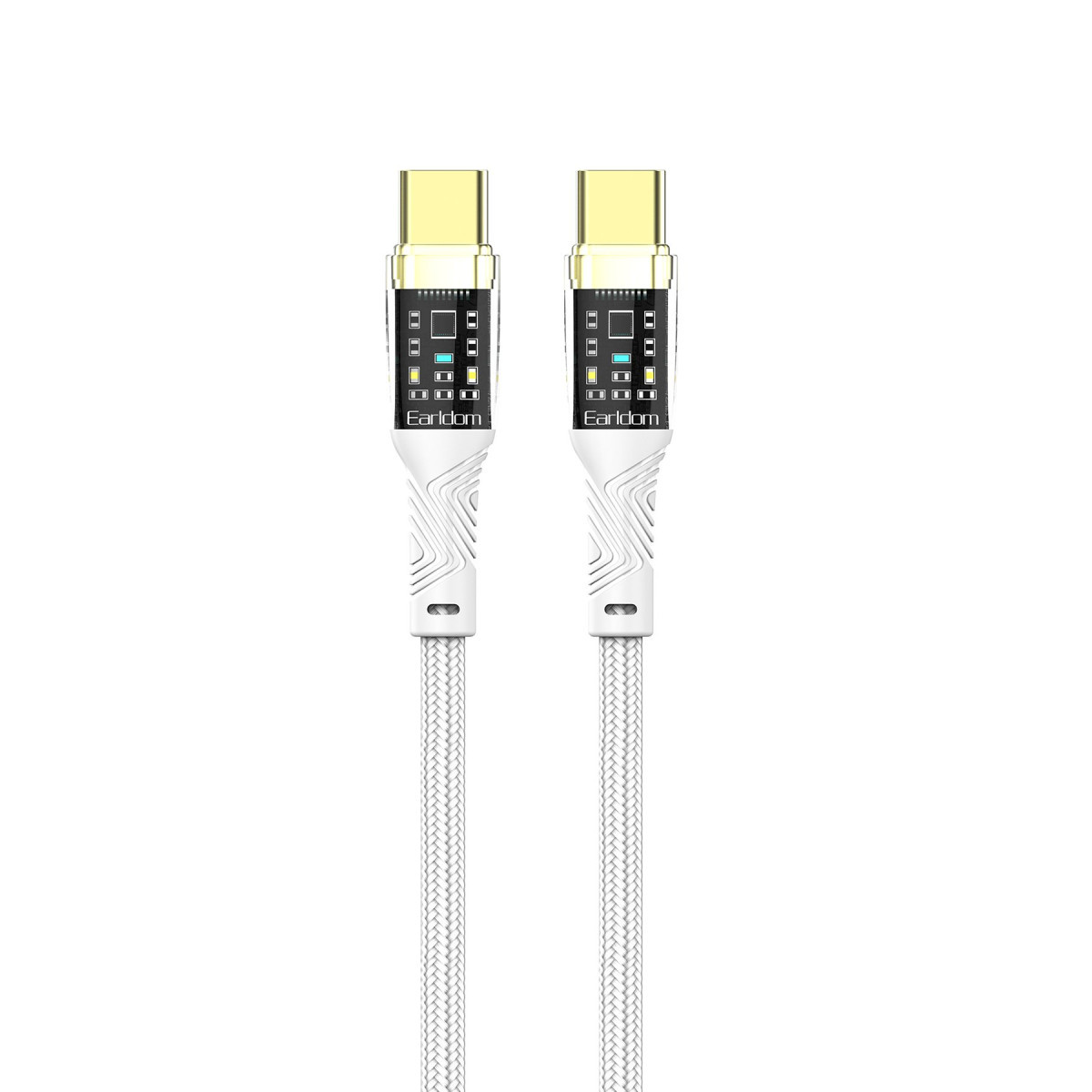 earldom-ec-179cc-1m-100w-type-c-to-type-c-hizli-sarj-kablosu-beyaz-web Earldom EC-179CC 1M 100W Type-C to Type-C Hızlı Şarj Kablosu - Beyaz - Görsel 1