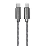 Earldom EC-188CL 1M 30W Hasırlı Type-C to Lightning PD Hızlı Şarj Kablosu - Siyah