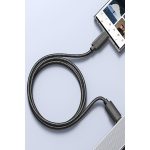 Earldom EC-188CL 1M 30W Hasırlı Type-C to Lightning PD Hızlı Şarj Kablosu - Siyah - Görsel 5