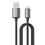 Earldom EC-200L 2M 3A USB to Lightning Hızlı Şarj Kablosu - Siyah