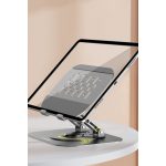 Earldom EH334 360 Derece Ayarlanabilir Metal Tablet Standı - Gri - Görsel 5