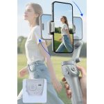 Earldom GS1 Ayarlanabilir Bluetooth Selfie Gimbal - Beyaz - Görsel 4
