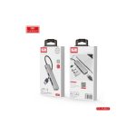 Earldom HUB12 Tak Çalıştır 40cm 4 Adet Usb 2.0 ve 1 Adet Type-C Çıkışlı Usb Çoklayıcı - Gri - Görsel 8