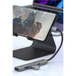 Earldom HUB19 2 Adet USB ve 2 Adet Type-C Çıkışlı PD Şarj Destekli Hub Dönüştürücü - Gri - Görsel 4