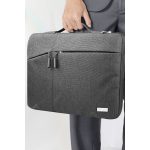 Earldom LB01 Duke Katyonik Kumaş 16 inç Laptop Çantası - Gri - Görsel 2