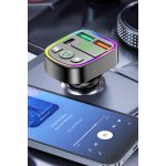 Earldom M103 Bluetooth USB ve Type C Çıkışlı Hızlı Şarj Dijital FM Transmitter - Siyah - Görsel 5