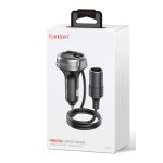 Earldom M113 Bluetooth USB Type-C ve Çakmaklık Çıkışlı Hızlı Araç Şarjı - Siyah - Görsel 6