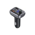 Earldom M63 Bluetooth USB 3.0 ve Type-C PD Hızlı Şarj FM Transmitter - Siyah