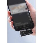Earldom MC14 3in1 Dijital Şarj Göstergeli Gürültü Engelleme Özellikli 2 Adet Kablosuz Dijital Yaka Mikrofonu - Siyah - Görsel 4