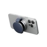 Energea AluMag Trio 3in1 Katlanabilir Qi2 Destekli 15W Telefon Saat Airpods Masaüstü Hızlı Şarj Standı - Mavi - Görsel 3