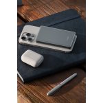 Energea AluPac 10K 10.000 mAh 20W Type-C ve 15W Kablosuz Şarj Çıkışlı PD Hızlı Şarj Magsafe Powerbank - Koyu Gri - Görsel 4