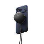 Energea MagAudio Go 3W BT 5.4 Taşınabilir MagSafe Kablosuz Hoparlör - Siyah