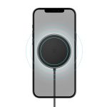 Energea MagDrive 2in1 Izgara Klipsli ve Vantuzlu 15W Kablosuz Şarjlı Manyetik Magsafe Araç Tutucu - Siyah - Görsel 4