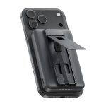 Energea MagPac Pro 35s 10.000 mAh 35W Type-C Dahili Kablolu 15W Qi2 Telefon Saat Kablosuz Şarj Destekli ve Hibrit Solid State Destekli Magsafe Powerbank - Siyah - Görsel 4