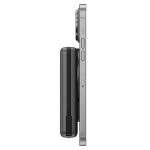 Energea MagPac Pro Plus 10.000 mAh 1 Adet 20W Type-C 1 Adet 20W Type-C Kablo ve 15W Kablosuz Şarj Çıkışlı PD Hızlı Şarj Magsafe Powerbank - Koyu Gri - Görsel 4
