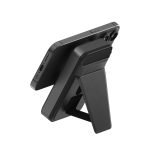 Energea MagWallet Card 10K 10.000 mAh 20W Type-C ve 15W Kablosuz Şarj Çıkışlı Ekstra Stant Özellikli Magsafe Kartlıklı PD Hızlı Şarj Magsafe Powerbank - Koyu Gri - Görsel 4