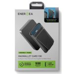 Energea MagWallet Card 10K 10.000 mAh 20W Type-C ve 15W Kablosuz Şarj Çıkışlı Ekstra Stant Özellikli Magsafe Kartlıklı PD Hızlı Şarj Magsafe Powerbank - Koyu Gri - Görsel 8