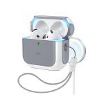 ESR Apple Airpods 4 (4.nesil) Orbit Hybrid Magsafe Şarj Destekli Kılıf - Beyaz