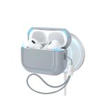 ESR Apple Airpods Pro 2 (2.Nesil) Orbit Hybrid Magsafe Şarj Destekli Kılıf - Titan Gri