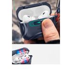 ESR Apple Airpods Pro 3 (3.nesil) Cyber FlickLock Magsafe Şarj Destekli Kilitli Kılıf - Siyah - Görsel 5
