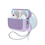 ESR Apple Airpods Pro 3 (3.Nesil) Orbit Hybrid Magsafe Şarj Destekli Kılıf - Lila