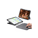 ESR Apple iPad 2022 10.9 (10.nesil) Flex Klavyeli Tablet Kılıfı - Gri - Görsel 2