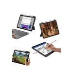 ESR Apple iPad 2022 10.9 (10.nesil) Flex Klavyeli Tablet Kılıfı - Koyu Gri - Görsel 5