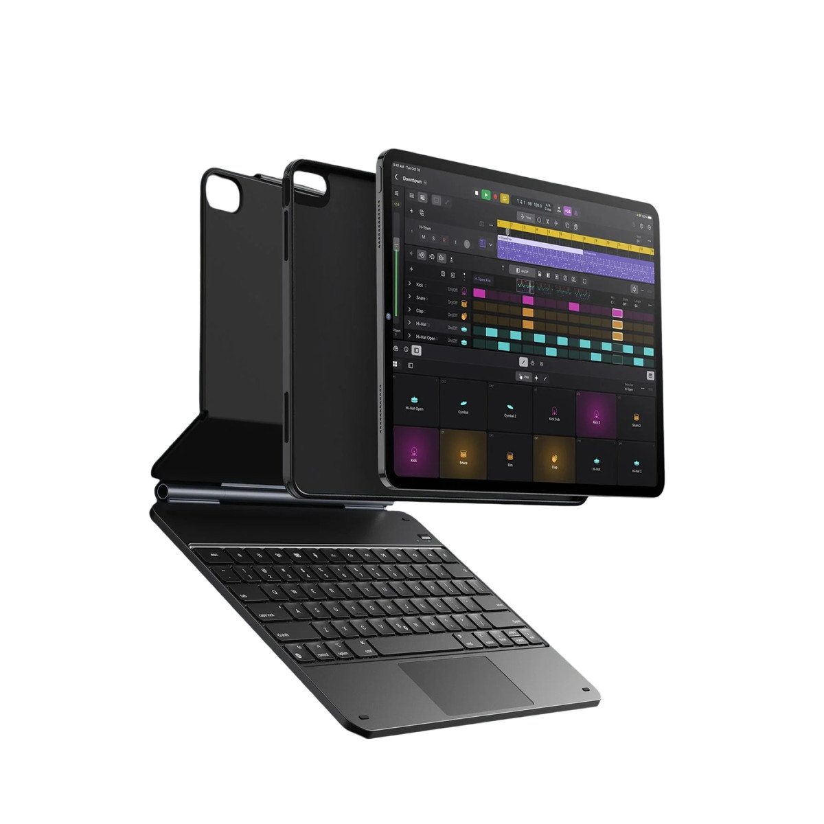 esr-apple-ipad-air-11-2024-rebound-manyetik-klavyeli-360-tablet-kilifi-siyah-web ESR Apple iPad Air 11 (2024) Rebound Manyetik Klavyeli 360 Tablet Kılıfı - Siyah - Görsel 1