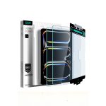 ESR Apple iPad Pro 11 (2024) Armorite AutoKit HD 2 Adet Tablet Cam Ekran Koruyucu - Şeffaf