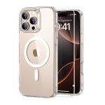 ESR Apple iPhone 16 Pro Classic Hybrid Magsafe Kapak + Cam Hediyeli Set - Şeffaf