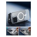 ESR Apple iPhone 16 Pro Max Classic Hybrid Magsafe Kapak + Cam Hediyeli Set - Buzlu Şeffaf - Görsel 4