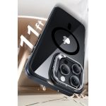 ESR Apple iPhone 16 Pro Max Classic Hybrid Magsafe Standlı Kapak + Cam Hediyeli Set - Siyah - Görsel 4