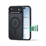 ESR Apple iPhone 17 Air Classic Hybrid Magsafe Kapak - Buzlu Siyah - Görsel 2
