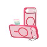 ESR Apple iPhone 17 Air Classic Hybrid Magsafe Standlı Kapak - Pembe - Görsel 2