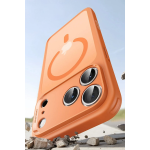 ESR Apple iPhone 17 Pro Classic Hybrid Magsafe Kapak - Frosted Orange - Görsel 2
