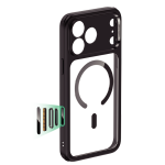 ESR Apple iPhone 17 Pro Max Classic Hybrid Magsafe Kapak - Clear Black - Görsel 2