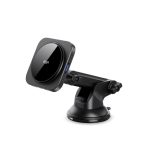 ESR Qi2 HaloLock Vantuz Özellikli 15W Magsafe Şarj 360 Dönen Destekli Araç Tutucu - Siyah