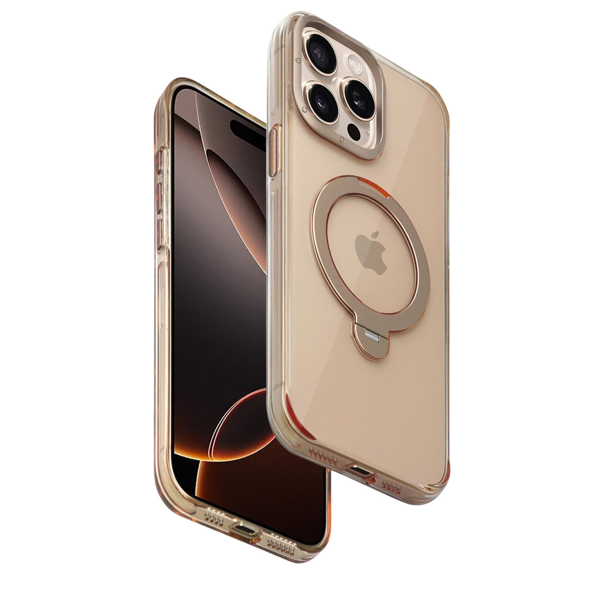 hdd-apple-iphone-15-pro-max-hbc-338-andes-magsafe-standli-kapak-gold-web HDD Apple iPhone 15 Pro Max HBC-338 Andes Magsafe Standlı Kapak - Gold - Görsel 1