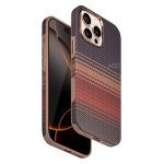 HDD Apple iPhone 15 Pro Max HBC-377 Kevlar Slim Magsafe Kapak - Gün Batımı