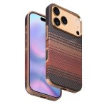 HDD Apple iPhone 17 Pro Max HBC-377 Kevlar Slim Magsafe Kapak - Gün Batımı