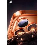 HDD Apple iPhone 17 Pro Max Torres Kamera Lens Koruyucu - Gümüş - Görsel 4