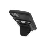 HDD Apple iPhone 11 Kılıf HD Deri Luxury Magnet Kartvizitli Kapak - Siyah - Görsel 3