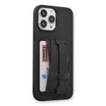 HDD Apple iPhone 13 Pro Kılıf HD Deri Kartvizitli Kapak - Siyah - Görsel 3