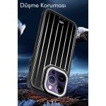 HDD Apple iPhone 13 Pro Max Kılıf HBC-190 Kolaj Kapak - Lacivert - Görsel 10