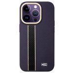 HDD Apple iPhone 14 Pro Kılıf HBC-163 Times Kapak - Derin Mor