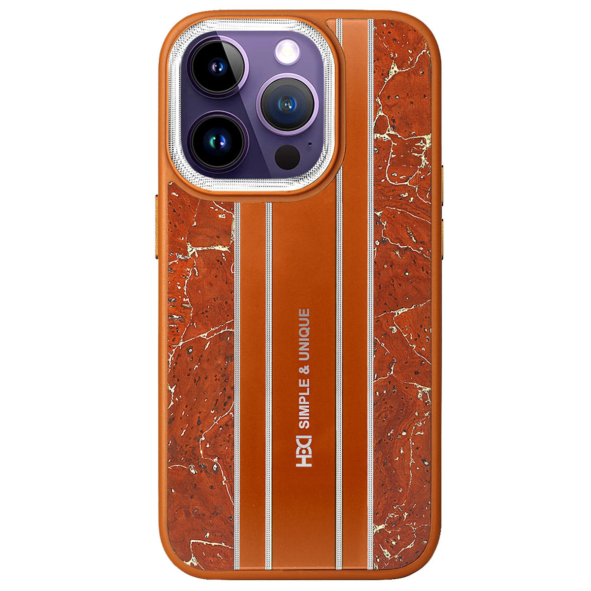 hdd-iphone-14-pro-kilif-hbc-188-astra-kapak-kahverengi-web HDD Apple iPhone 14 Pro Kılıf HBC-188 Astra Kapak - Kahverengi - Görsel 1