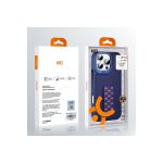 HDD Apple iPhone 14 Pro Max HBC-265 Madrid Magsafe Standlı Kapak - Kahverengi - Görsel 6
